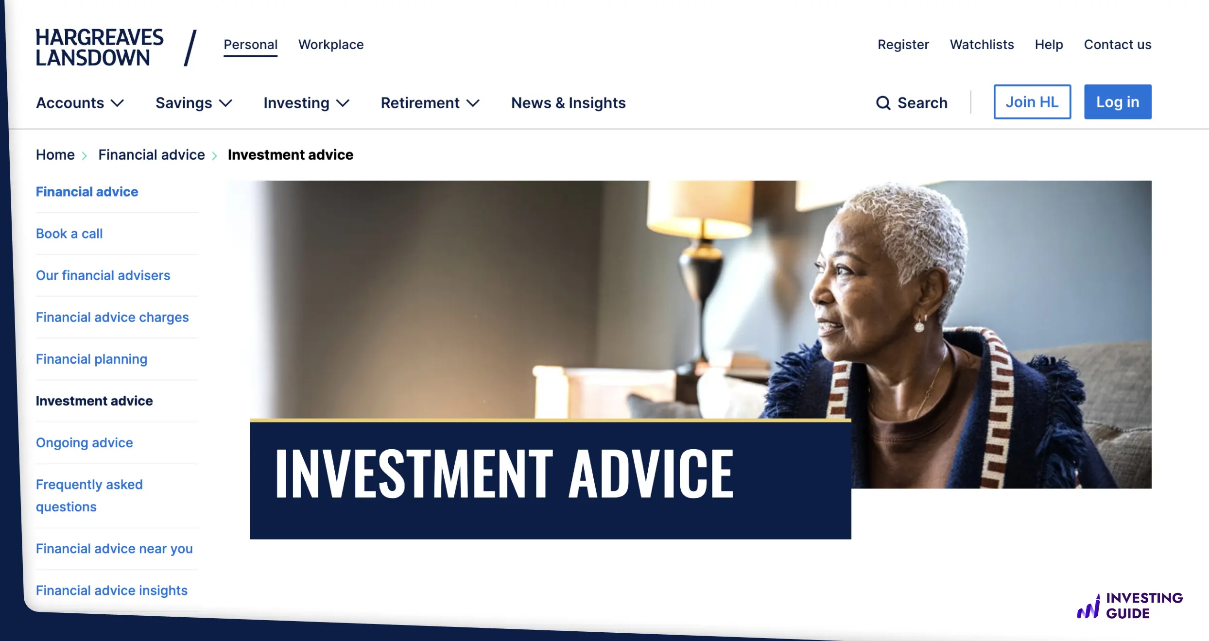 Hargreaves Lansdown screen 4