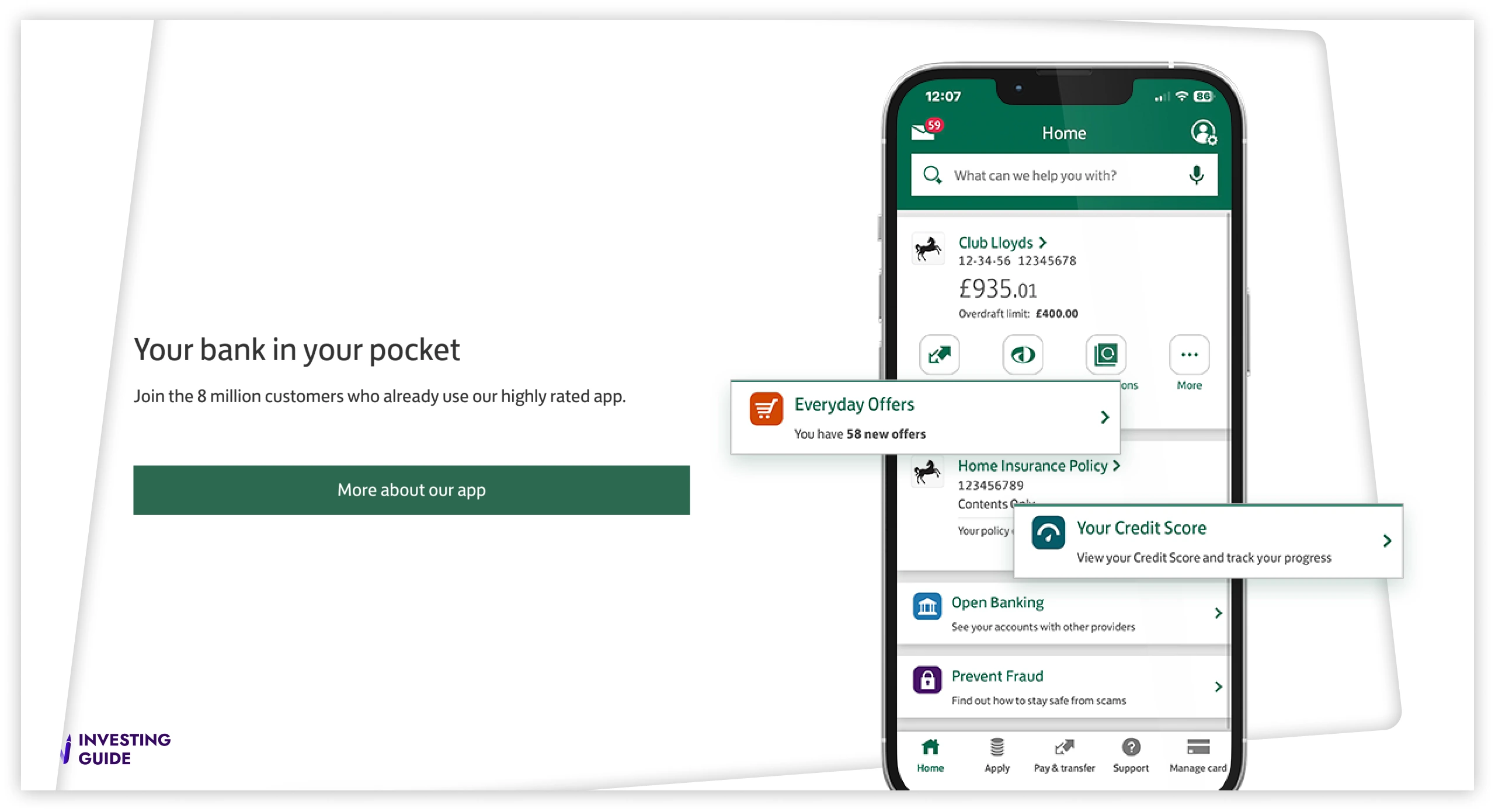 Lloyds Bank Screen 2